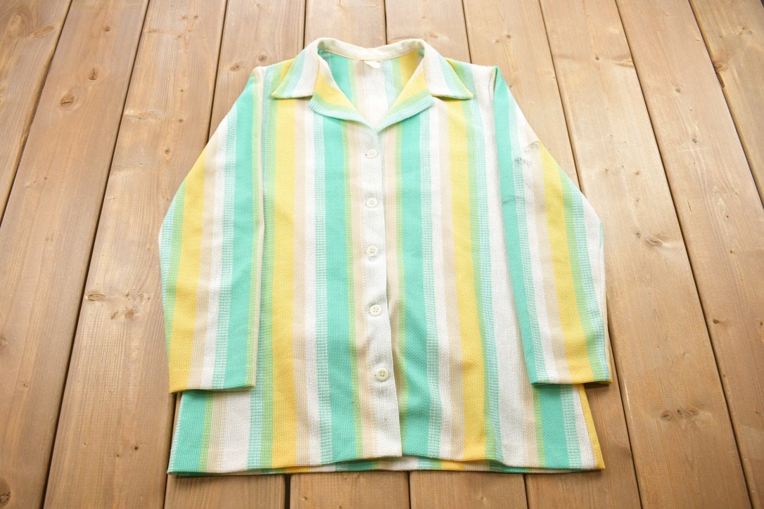 Vintage 1970s Pykettes Button Up Shirt