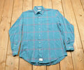 Vintage 1990s Tip Top Plaid Check Button Up Shirt