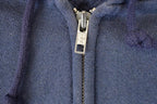 Vintage 1990s Pro Spirit Zip Up Blank Hoodie Sweatshirt Men's L