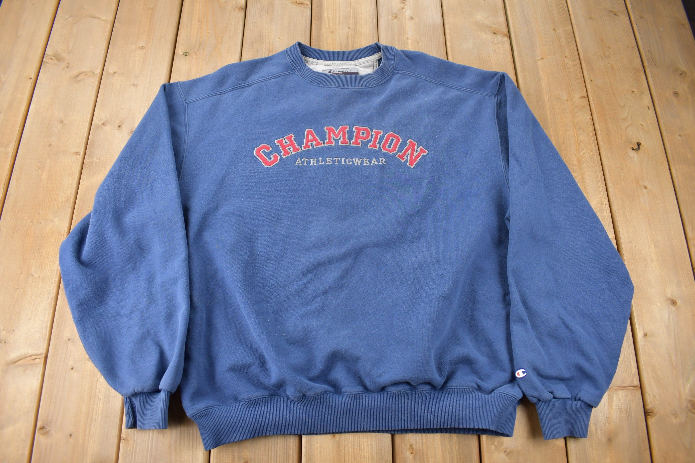 Vintage Y2K Champion Embroidered Sweatshirt