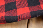 Vintage 1970s Pilgrim Buffalo Plaid Button Up Shirt