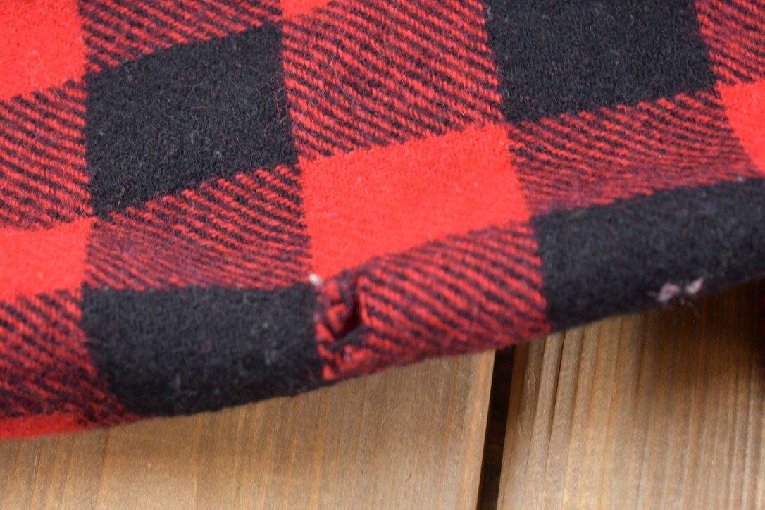 Vintage 1970s Pilgrim Buffalo Plaid Button Up Shirt