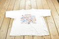 Vintage 1990s Los Angeles A-Z Sight Seeing Souvenir T-Shirt Men's L / Single Stitch / 90s Vacation Tee / Travel Destination Tourism