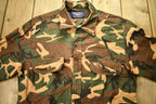 Vintage 1990s William's Bay Woodland Camo Button Up Shirt