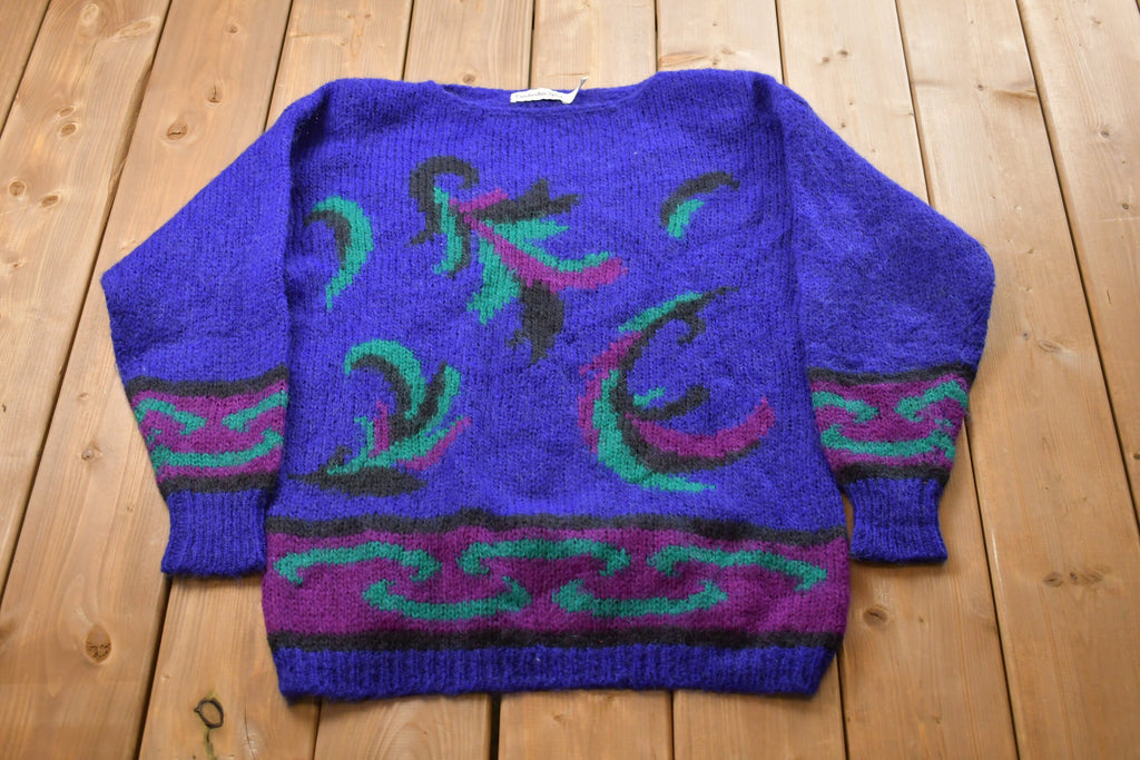 Vintage Knitted Cambridge Spirit Sweater