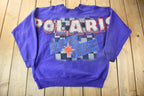 Vintage 1990s Polaris Race Team Crewneck Sweatshirt