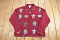 Vintage 1990s Croft & Barrow Zip Up Knit Sweatshirt