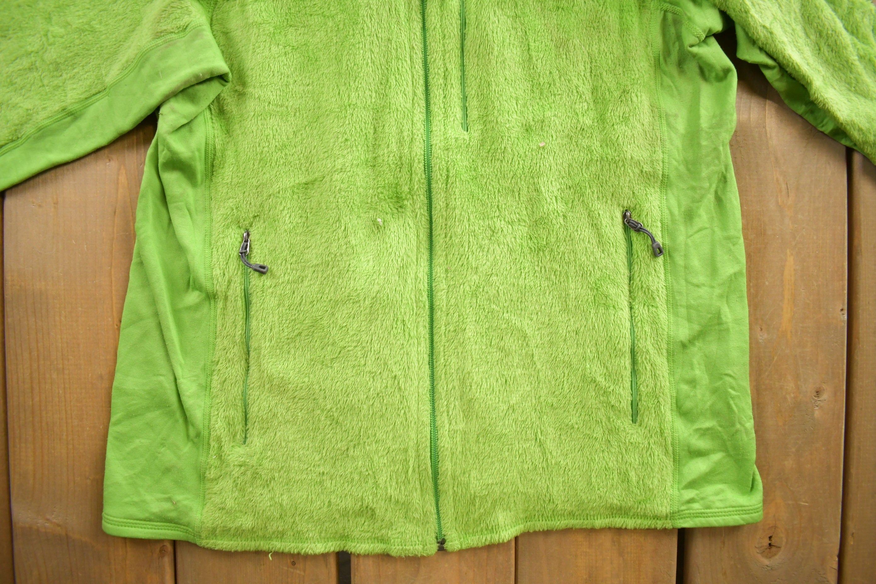 Vintage 1990s Patagonia Green Fleece Sweater Womens L