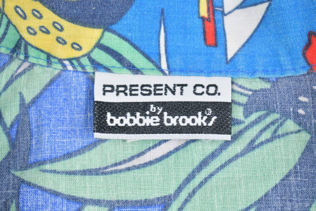Vintage 1980s Bobbie Brooks Button Up Floral Shirt