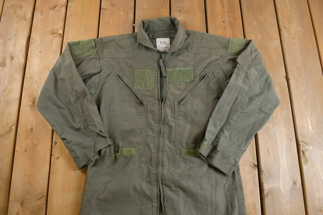 Vintage 2001 Military Flyers Coveralls Jumpsuit Size 42