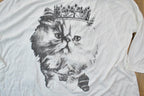 Vintage 1990s Kitty Princess Cute Crewneck Thin Sweater