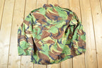 Vintage 1990's Camo Military Button Up Shirt Mens L