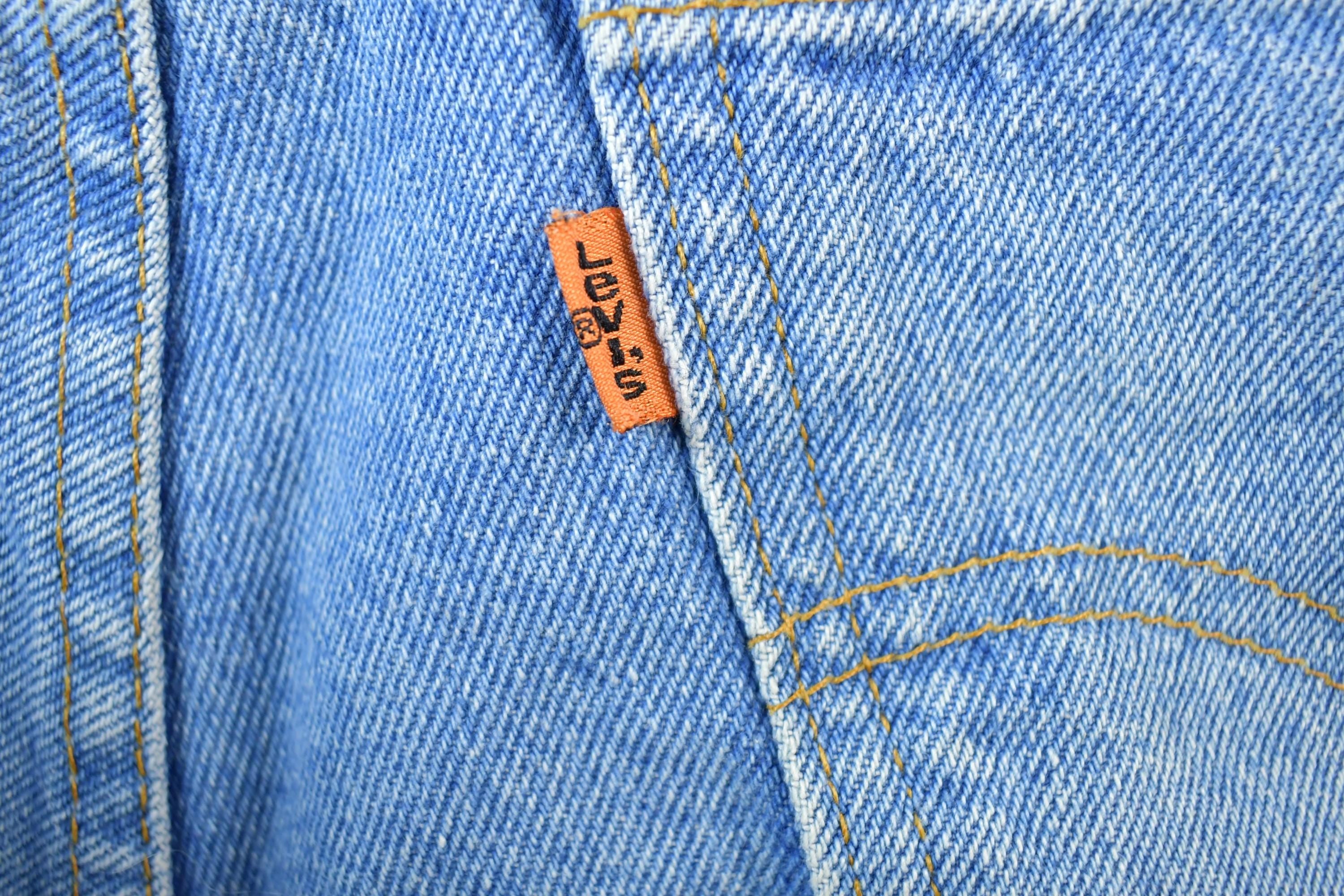 Vintage 1990s Levi Strauss Orange Tab Denim Jeans Size 31 x 29
