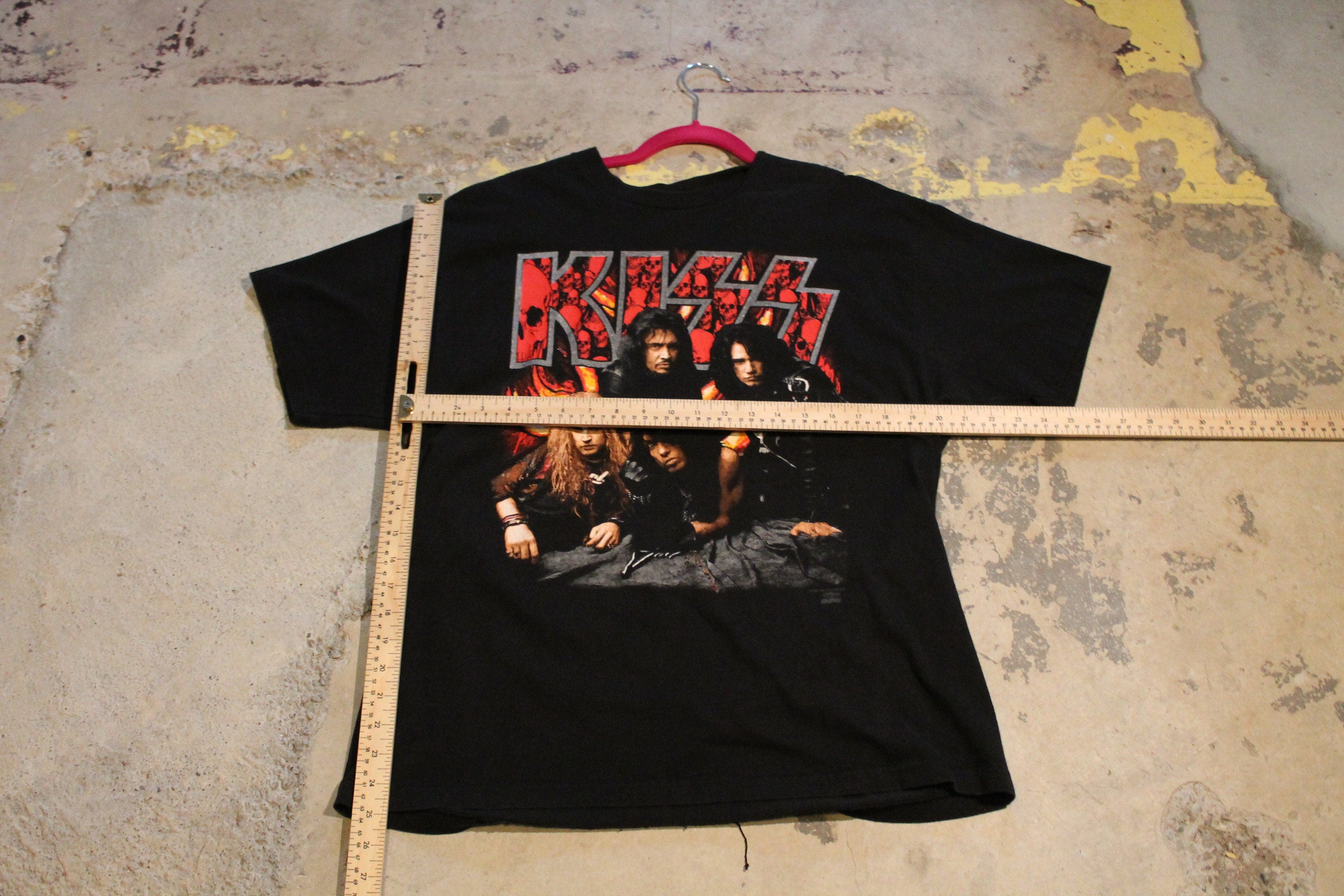 Vintage 1992 KISS Revenge Album Promo Band T Shirt
