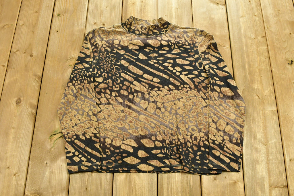 Vintage 1990's Rebecca Malone All Over Print Shirt