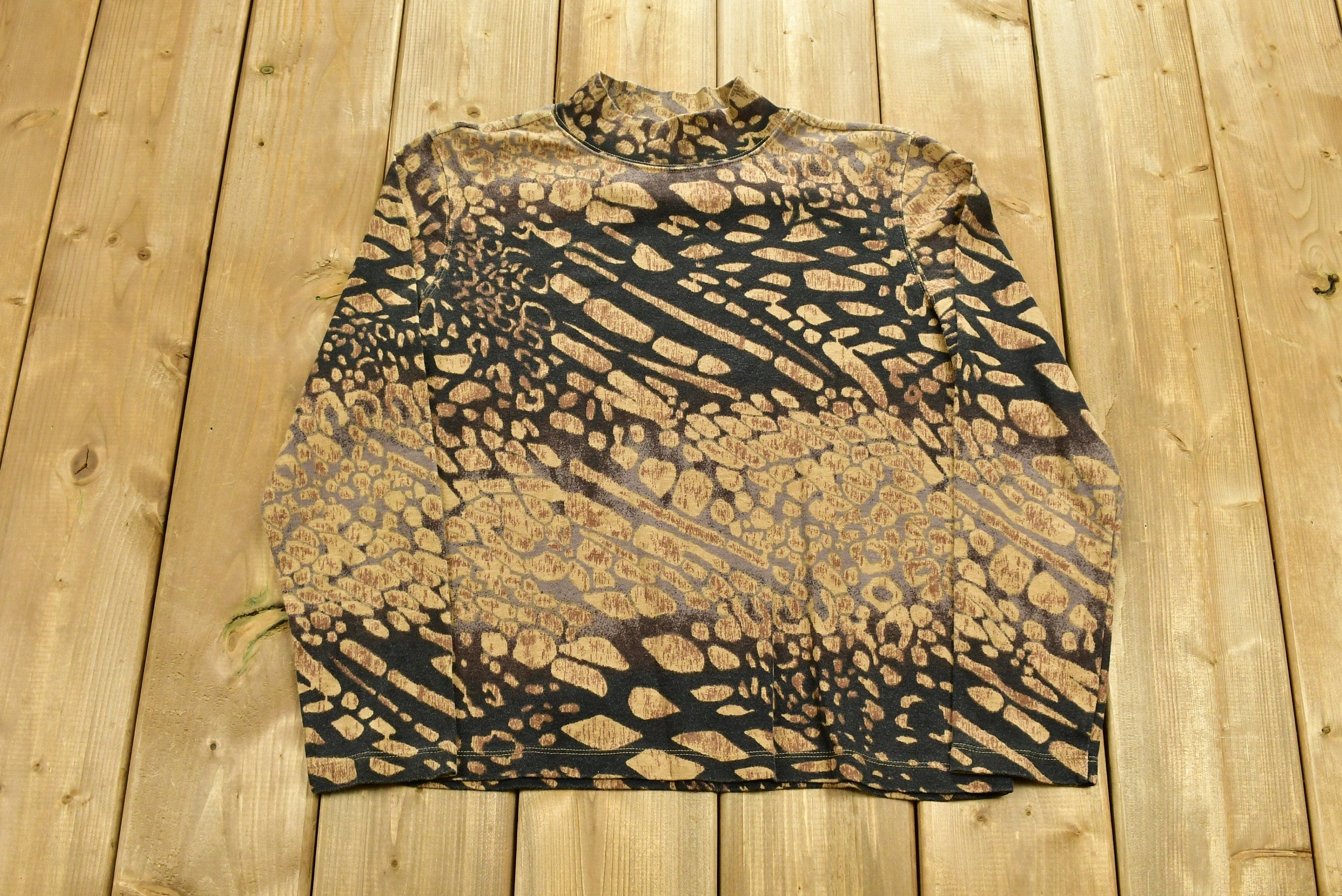 Vintage 1990's Rebecca Malone All Over Print Shirt