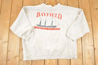 Vintage 1990s Bayfield Tall Ships Apostle Island Crewneck Sweatshirt Men's L