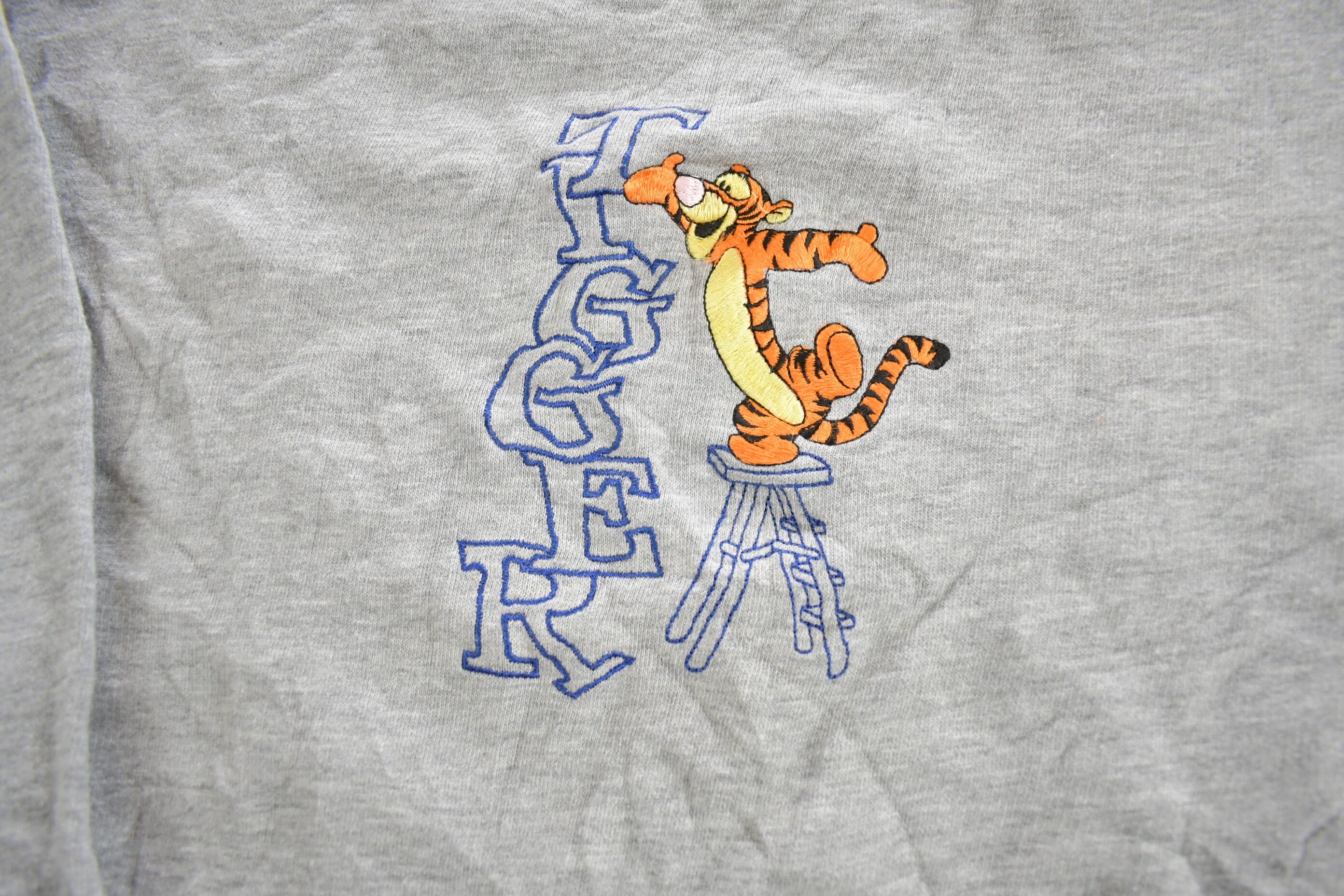 Vintage 1990s Tigger Winnie The Pooh Embroidered Disney Crewneck