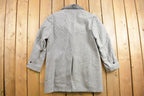 Vintage 1980s John Weitz Long Wool Coat