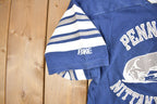 Vintage 1980s Penn State Nittany Lions Collegiate Jersey Raglan Jersey NCAA Tee