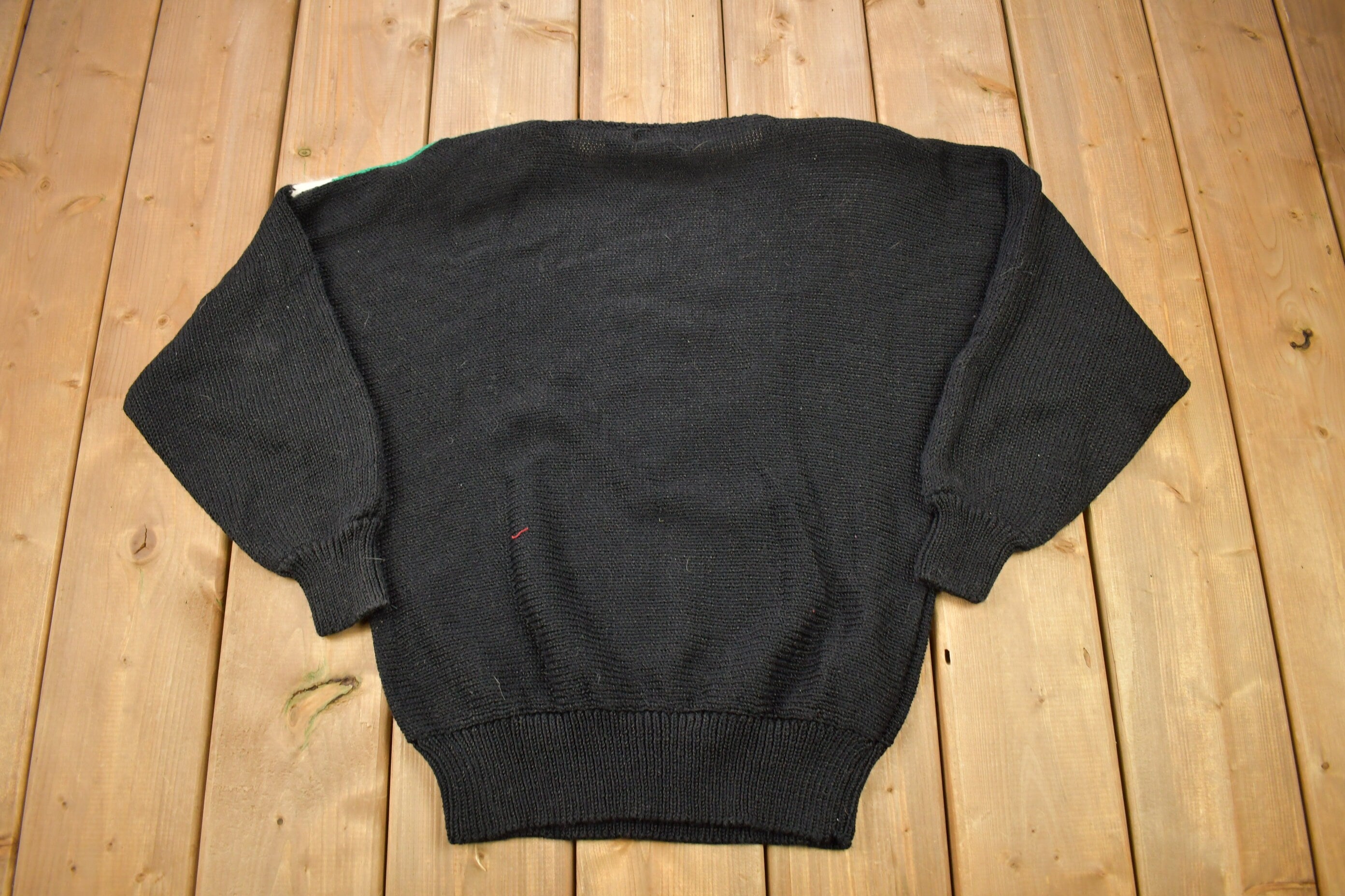 Vintage 1990s Angenie Abstract Knitted Sweater