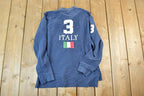 Vintage 1990s Polo By Ralph Lauren Italy Long Sleeve Quarter Button Up Shirt