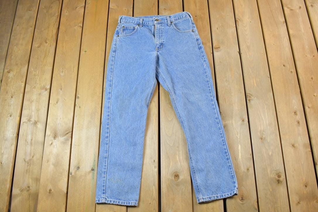 Vintage 1990s Carhartt Denim Jeans Size 31x30