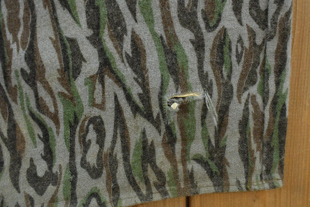 Vintage 1980s Woolricha Wool Tree Camo Gore-Tex Cargo Men's 36 x 26