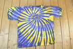 Vintage 1990s Blank Tie Dye Single Stitch T-Shirt