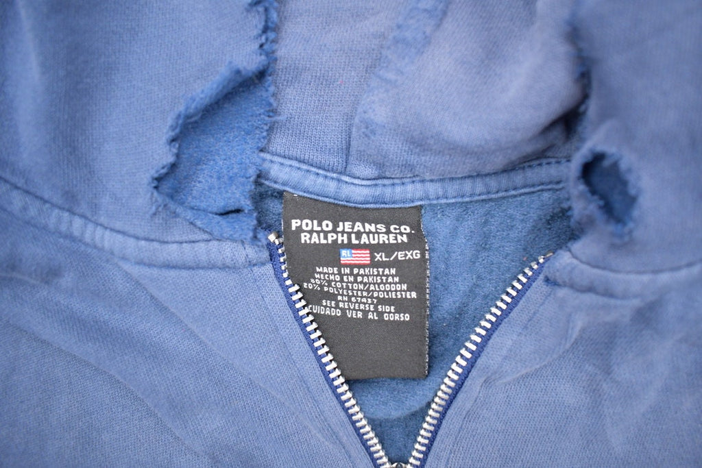 Vintage 1990s Polo Jeans Ralph Lauren Hoodie