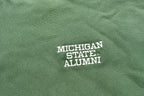 Vintage 1990s University of Michigan State Alumni Collegiate Crewneck  90s Champion  NCAA Sweatshirt  Sportswear  Champion Reverse Weave