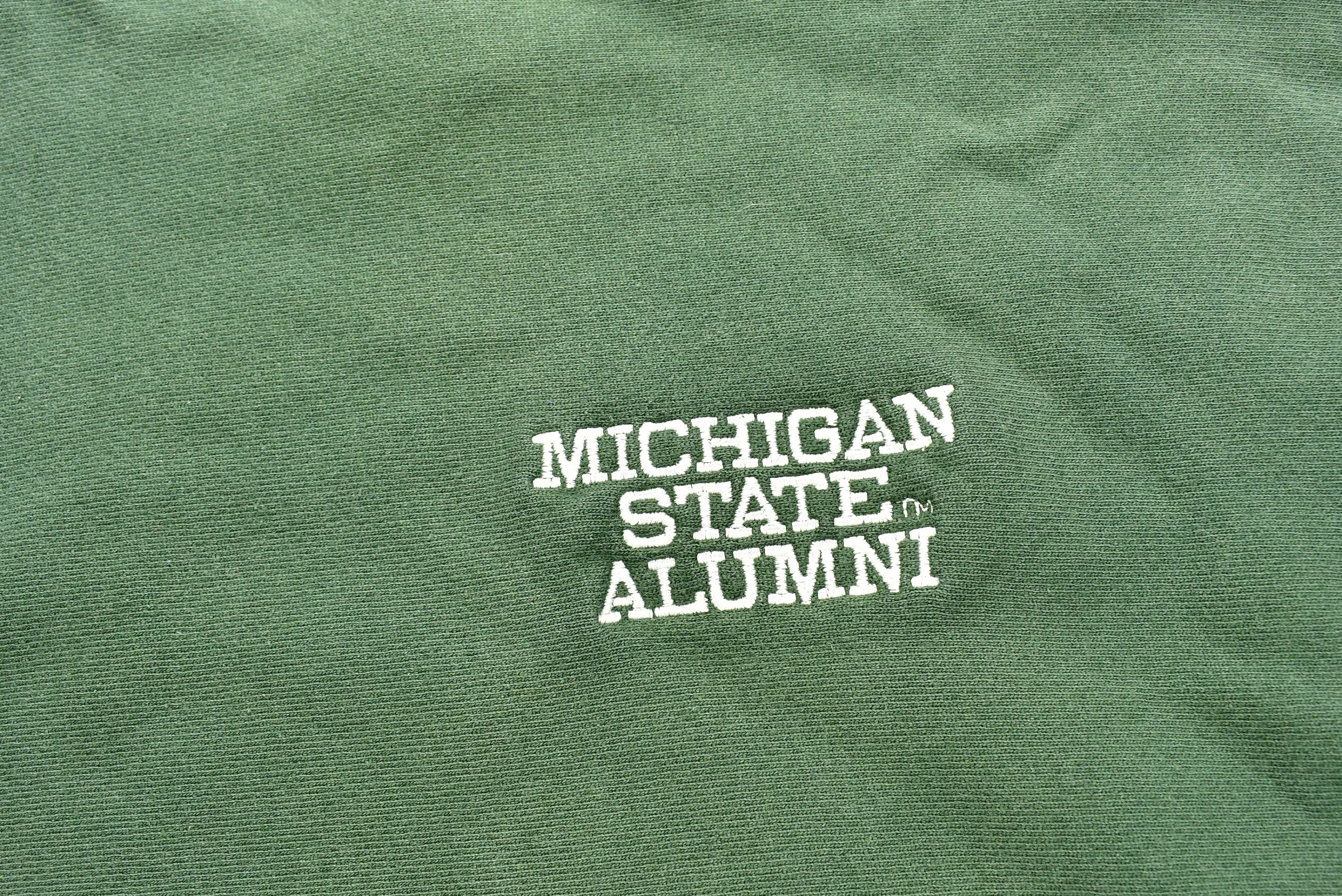 Vintage 1990s University of Michigan State Alumni Collegiate Crewneck  90s Champion  NCAA Sweatshirt  Sportswear  Champion Reverse Weave