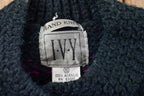 Vintage 1990s Ivy Hand Knitted Button Up Sweater