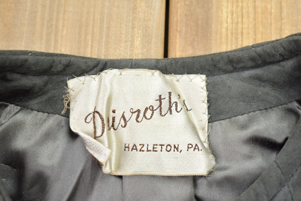 Vintage 1990s Suede Leather Jacket