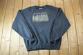 Vintage 1990s Russell Pro Cotton Minnesota Quilters Forest Heavy Cotton Crewneck Sweatshirt