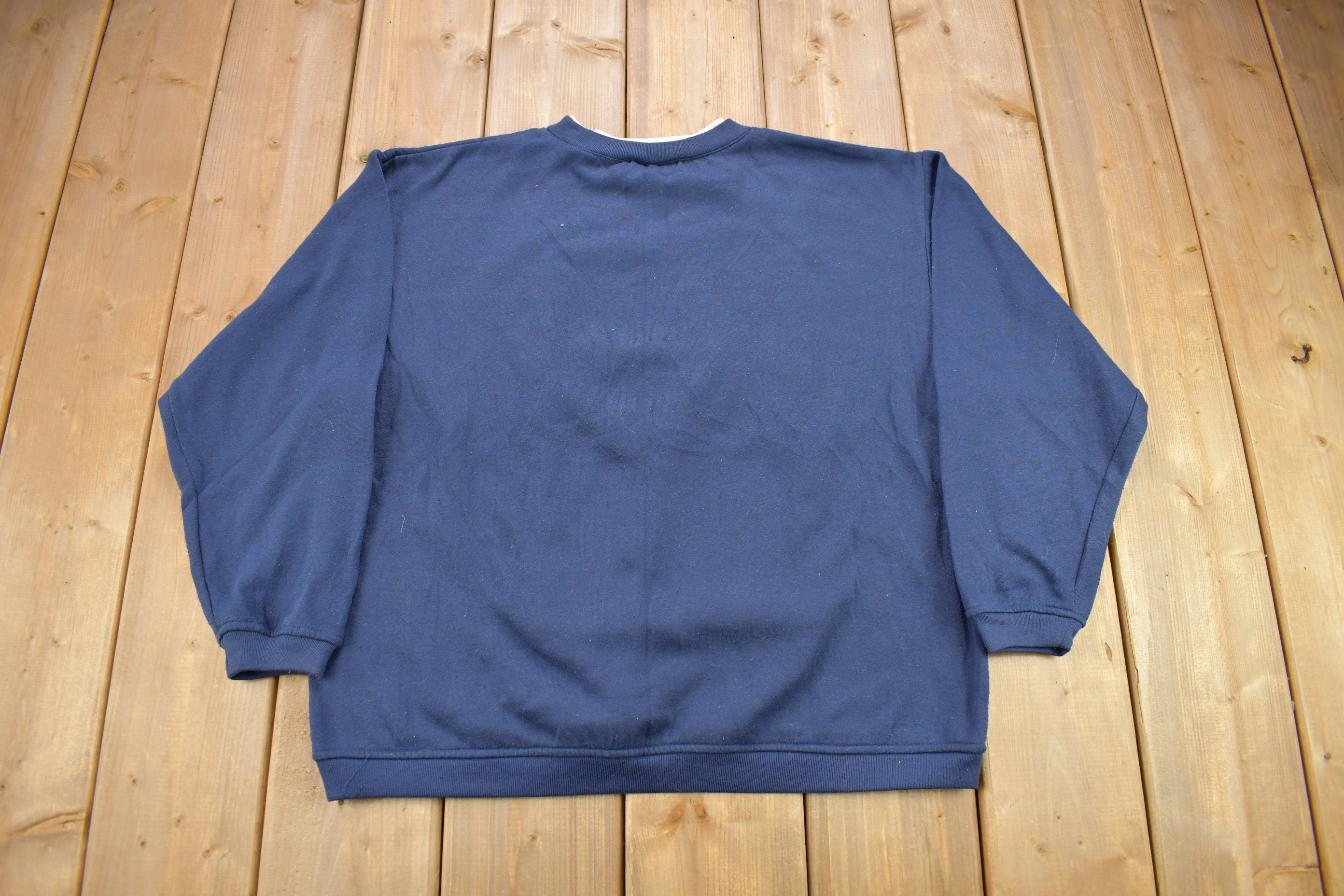 Vintage 1990s Cute Flowers & Birds Crewneck Sweater