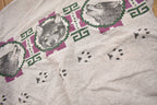 Vintage 1993 Aztec Wolf Theme Crewneck