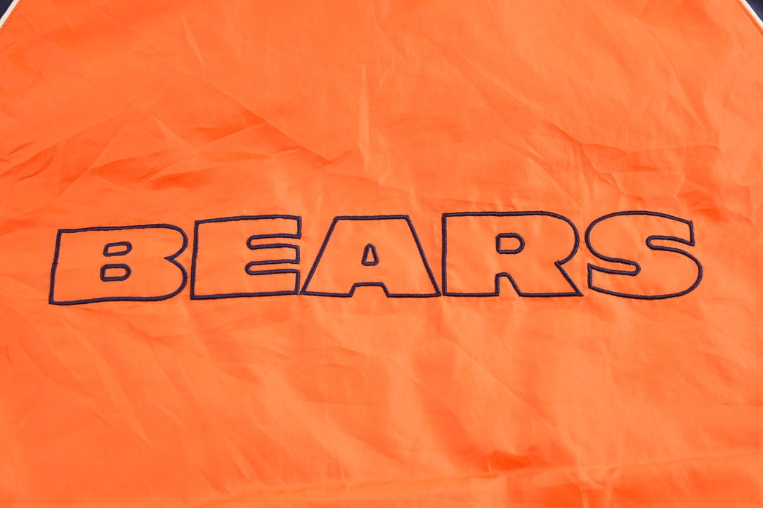 Vintage 1990s Chicago Bears NFL Windbreaker Jacket