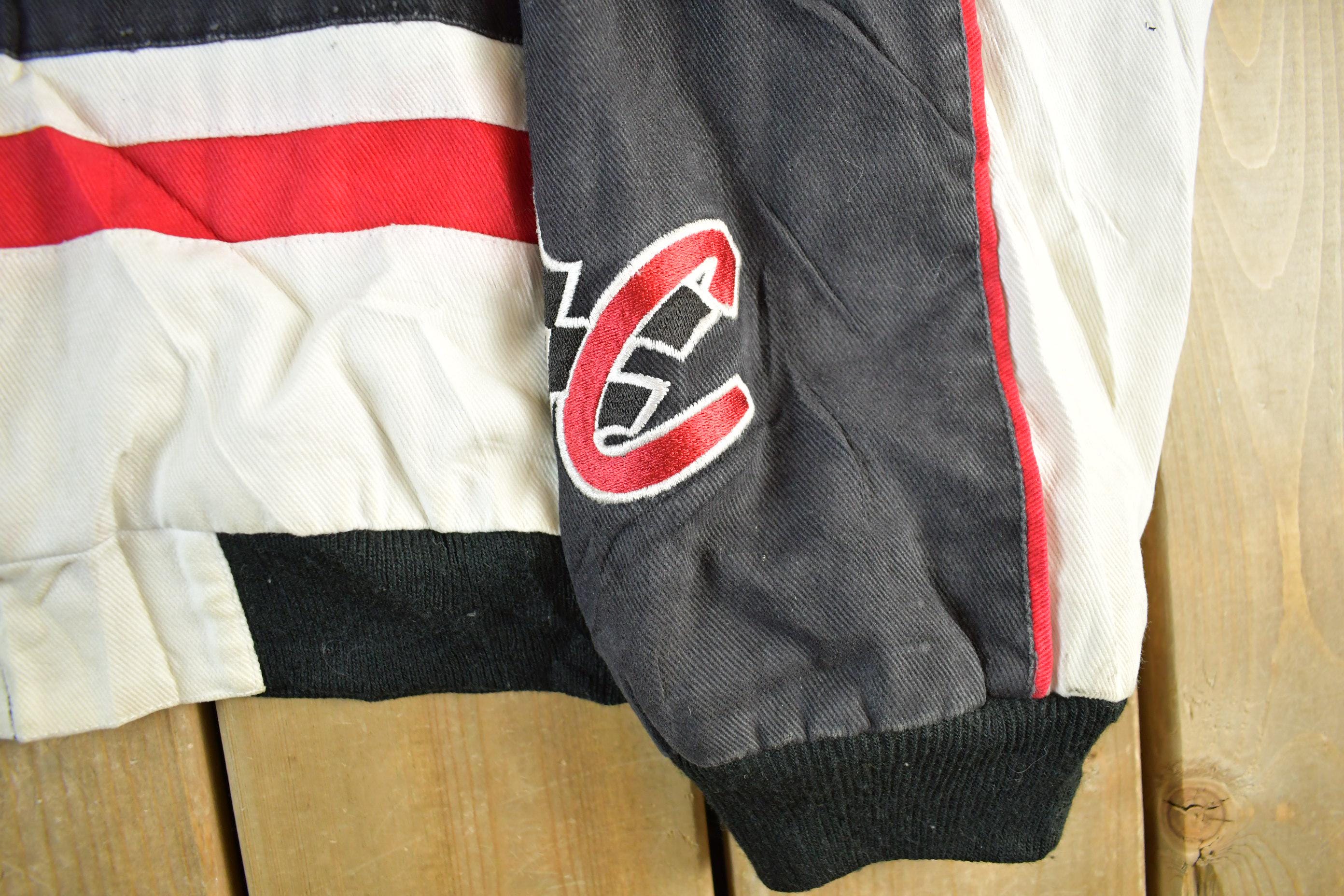 Vintage 1990s Jeff Hamilton Nascar Goodwrench Patchwork Racing Jacket Men's Large