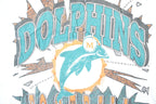 Vintage 1994 Miami Dolphins Football NFL Graphic T-Shirt Mens L