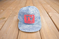Vintage 1990s TV Guide Acid Wash Snap Back Hat