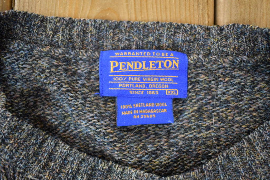 Vintage 1990s Pendleton 100% Pure Virgin Wool Knit Sweater