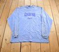 Vintage 1990s Glacier Park Montana Embroidered Souvenir Travel Crewneck Sweatshirt Made In USA