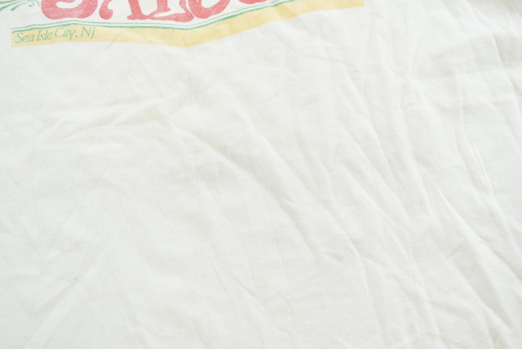 Vintage 1990s Dead Dog Saloon Sea Isle New Jersey Souvenir Single Stitch Graphic Travel T-Shirt Men's /