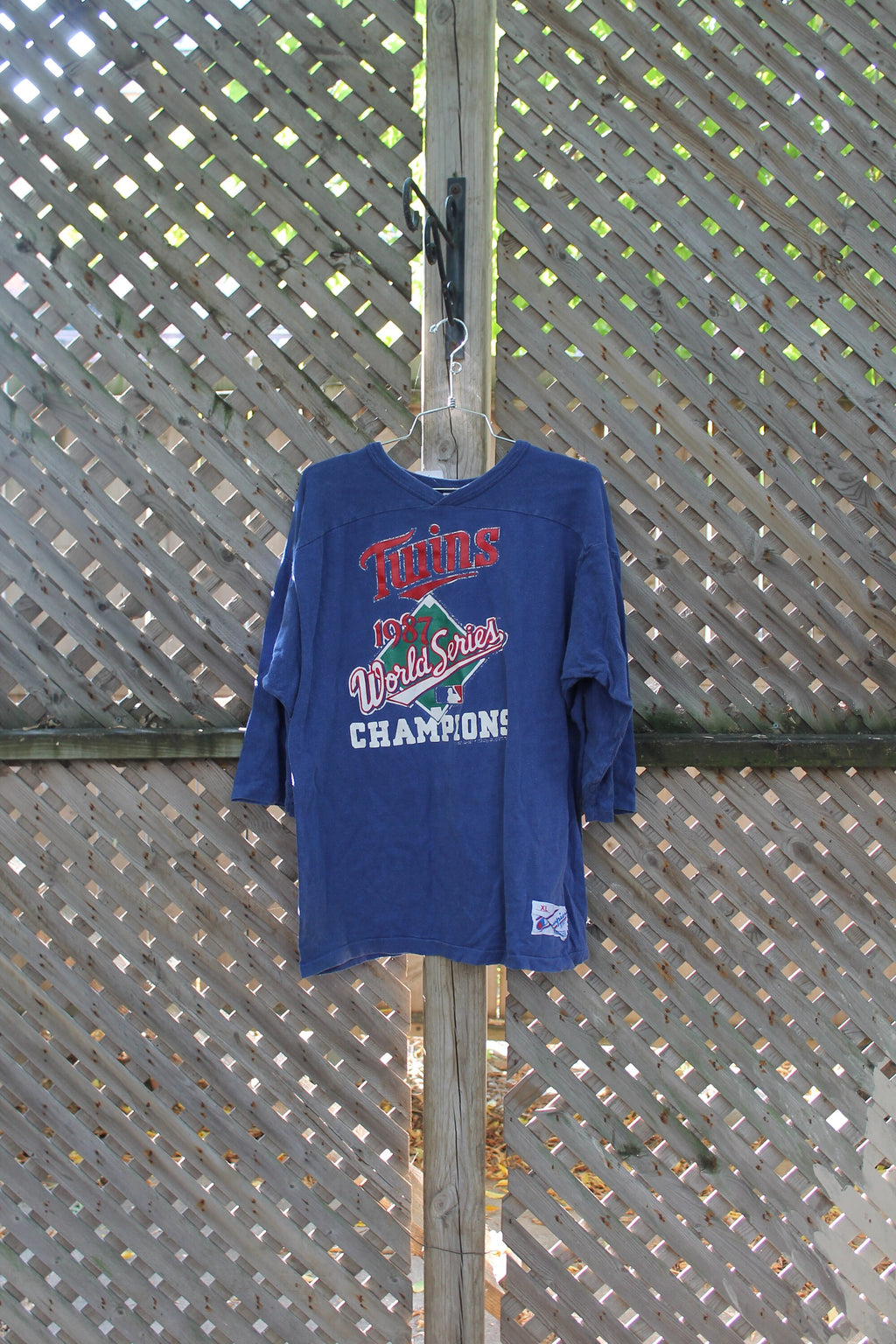 Vintage 1987 Minnesota Twins MLB World Series Champion T Shirt