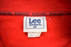 Vintage 1990s NFL Nebraska Huskers Fleece Quarter Zip Up Sweatshirt