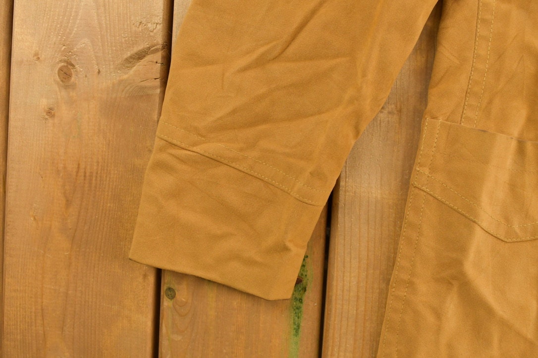 Vintage 1970s Suede Button Up Jacket