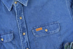Vintage 1980s Plaid Lined Carhartt Rugged Outdoors Button Up Shirt