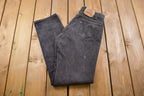Vintage 1990s Levi's 505 Red Tab Black Jeans Size 35 x 34