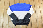 Vintage 1980s Florida Souvenir Colour Block Crewneck Sweatshirt